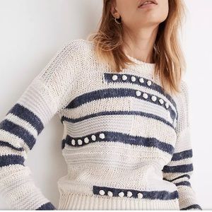 New WITH tags! Madewell Grandover Bobble Pullover Sweater